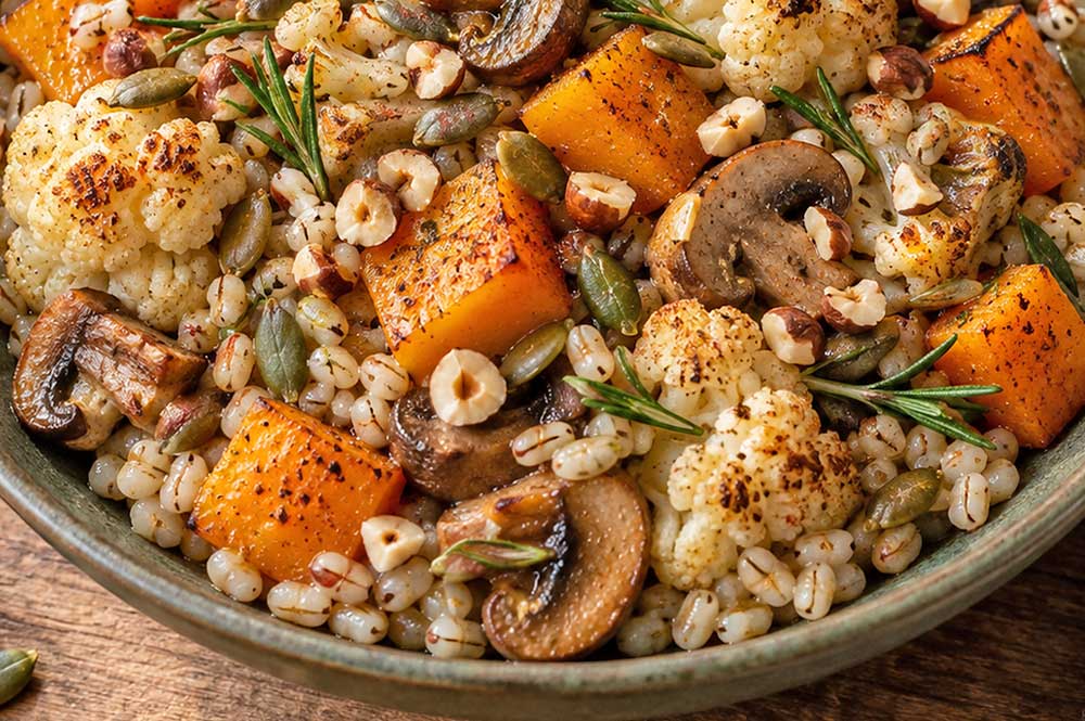 Insalata autunnale d'orzo