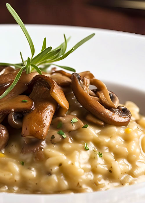 Risotto ai funghi porcini fresci