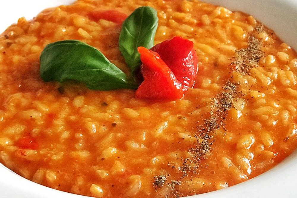 Risotto ai peperoni