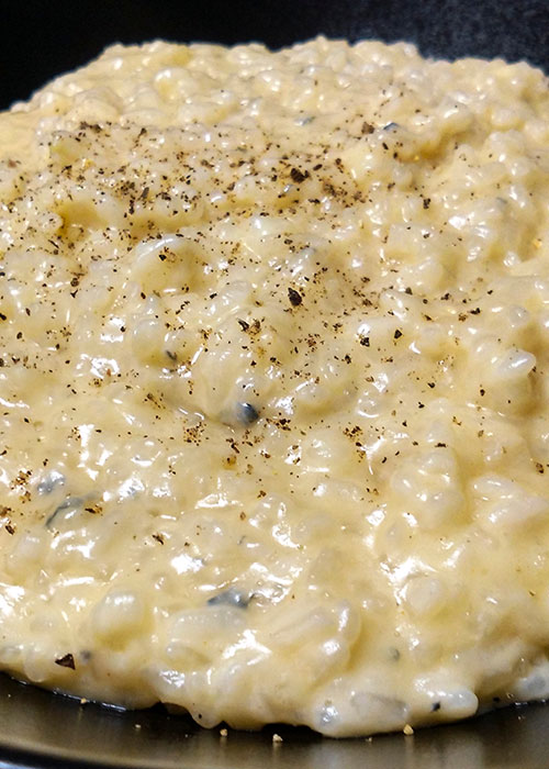 Risotto al gorgonzola