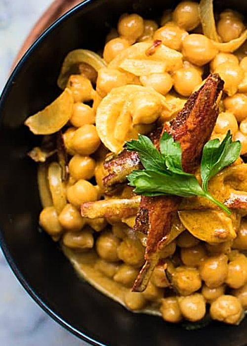 Ceci al curry