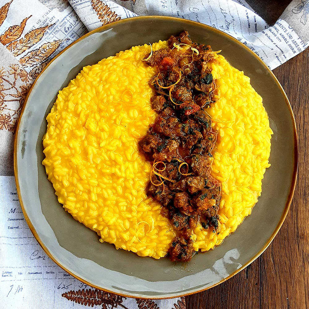 Risotto con ossobuco