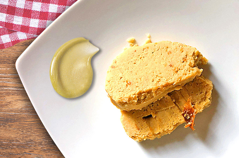 Polpettone vegan di ceci